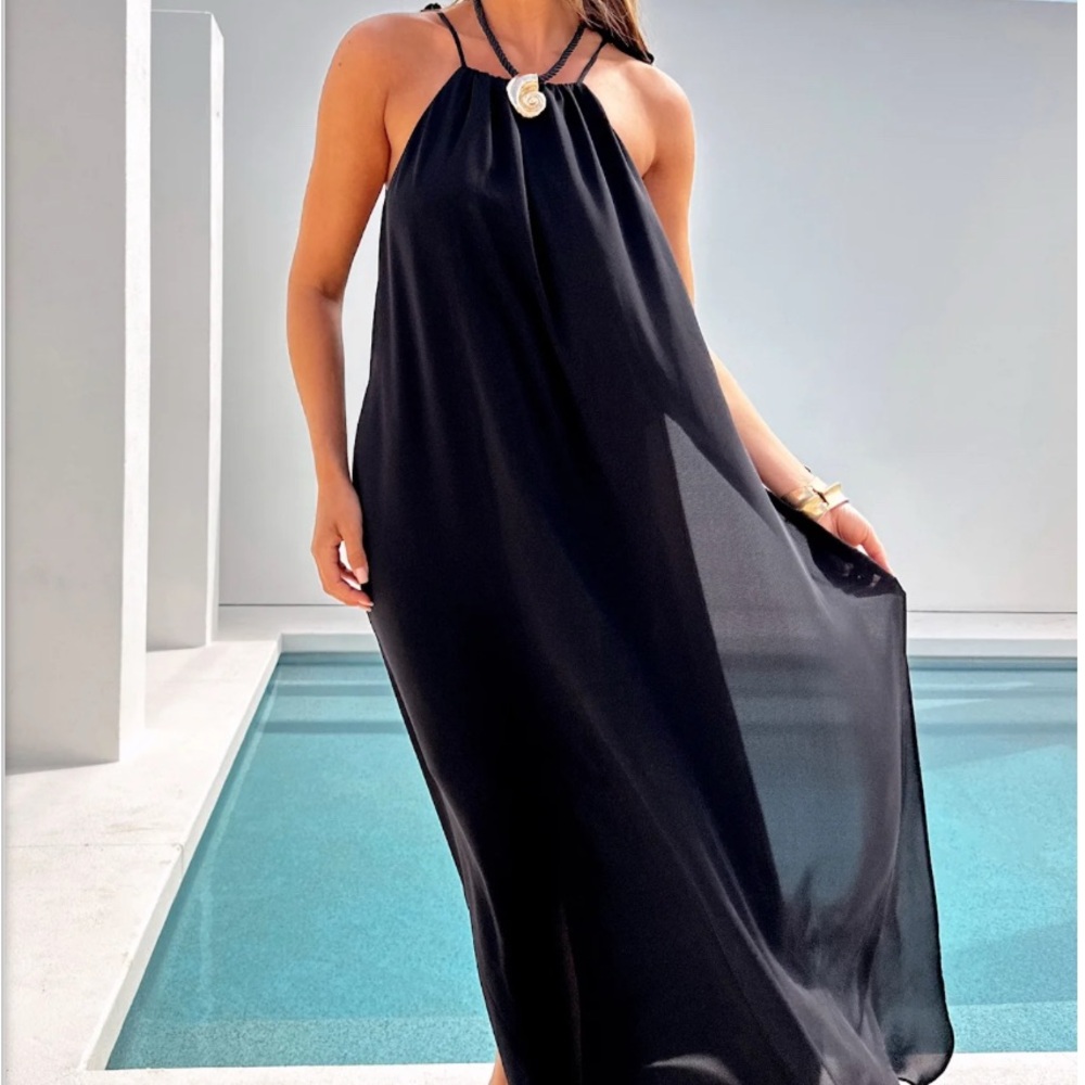 Show Me Your MuMu Black Maxi Dress